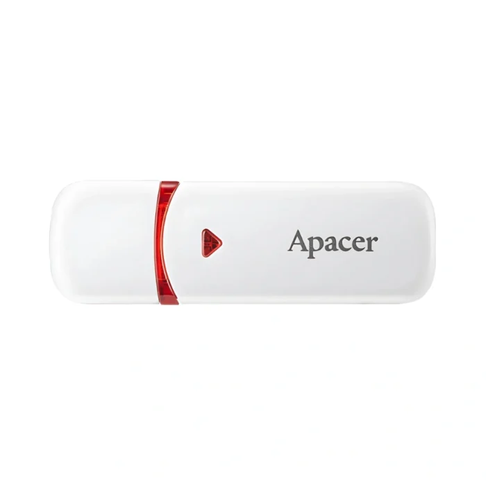 Apacer Handy Steno AH333 32GB White 02 Apacer Handy Steno AH333 32GB White แฟลชไดรฟ์สีขาว