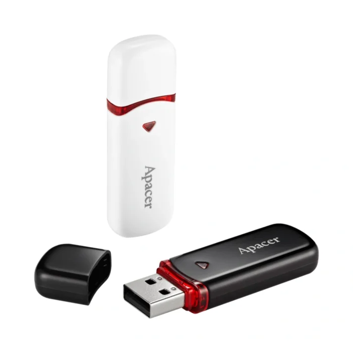 Apacer Handy Steno AH333 32GB White 04 Apacer Handy Steno AH333 32GB White แฟลชไดรฟ์สีขาว