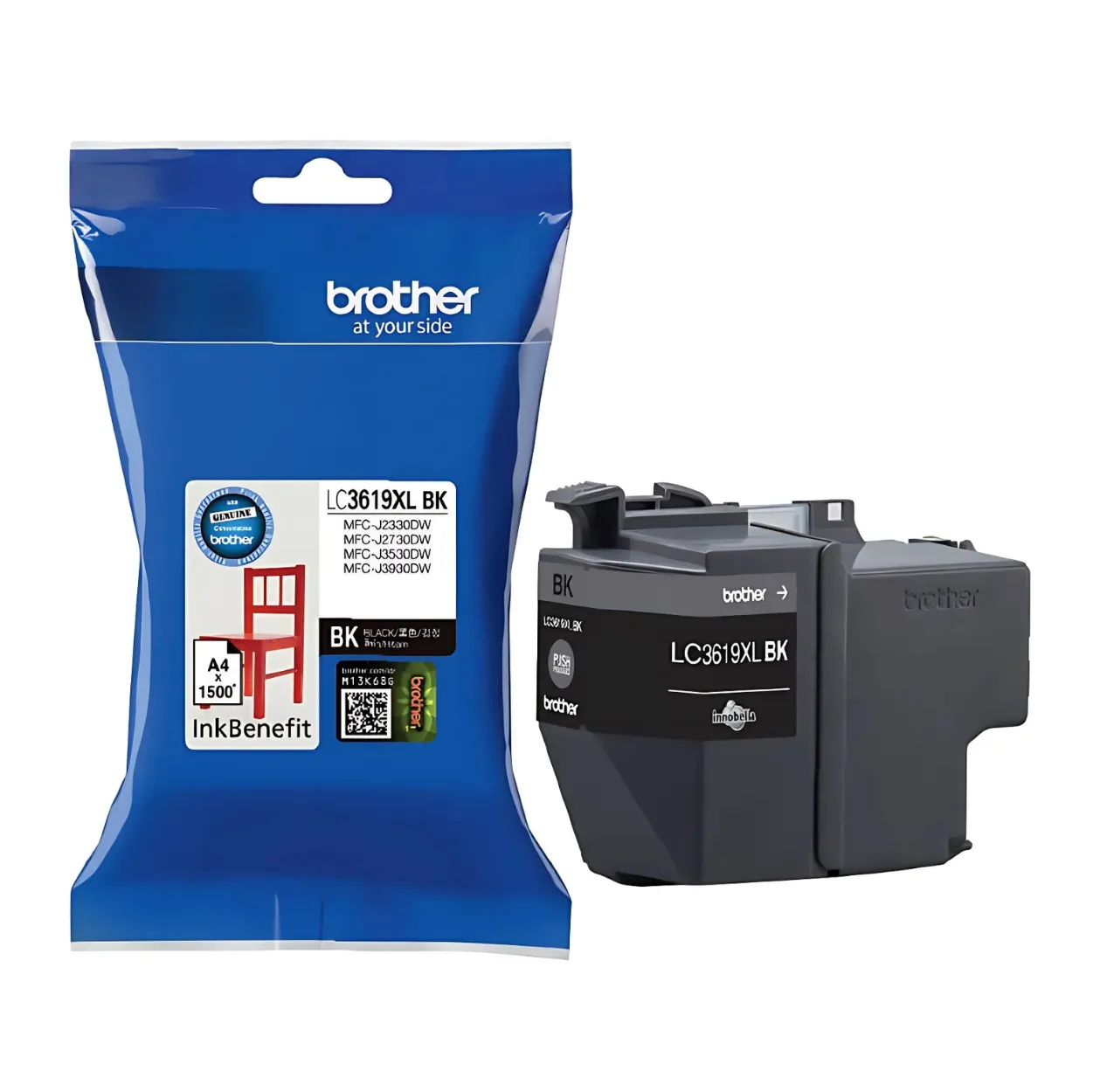 BROTHER Ink หมึกพิมพ์สีดำ LC-3619XLBK (ฺBlack)