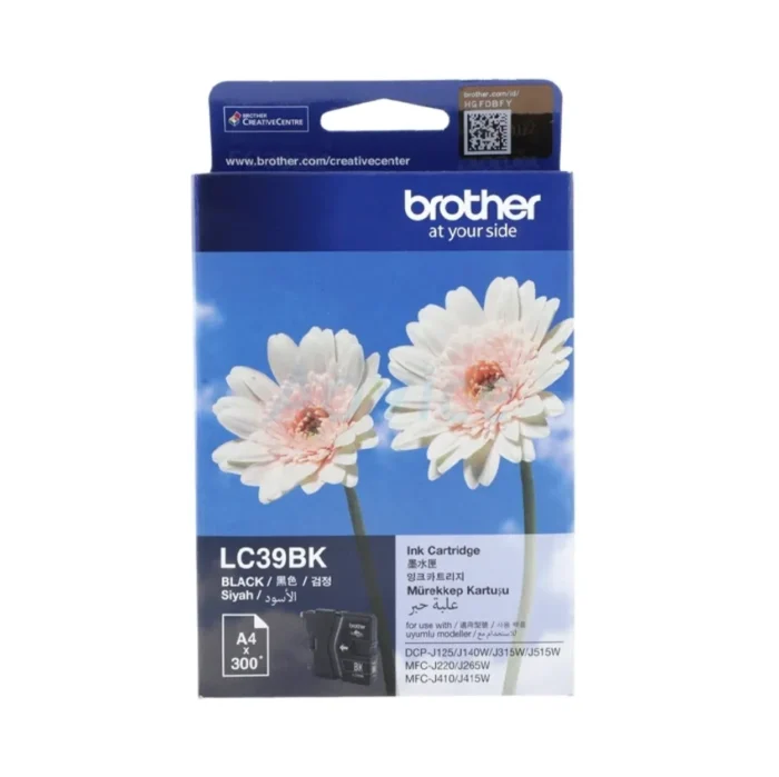 BROTHER Ink หมึกพิมพ์สีดำ LC-39BK (ฺBlack)