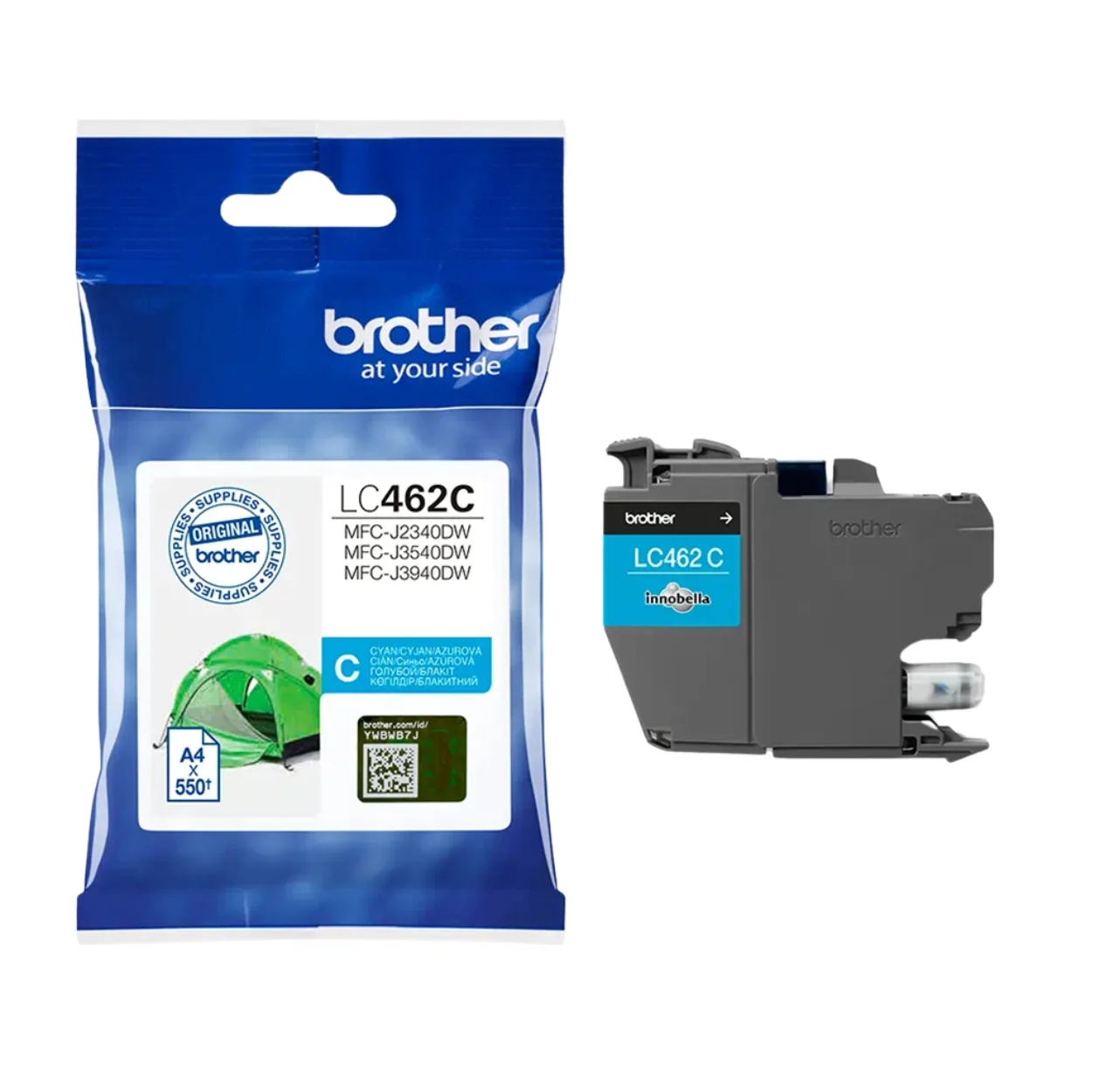 BROTHER Ink หมึกพิมพ์สีฟ้า LC-462C (ฺBlue)