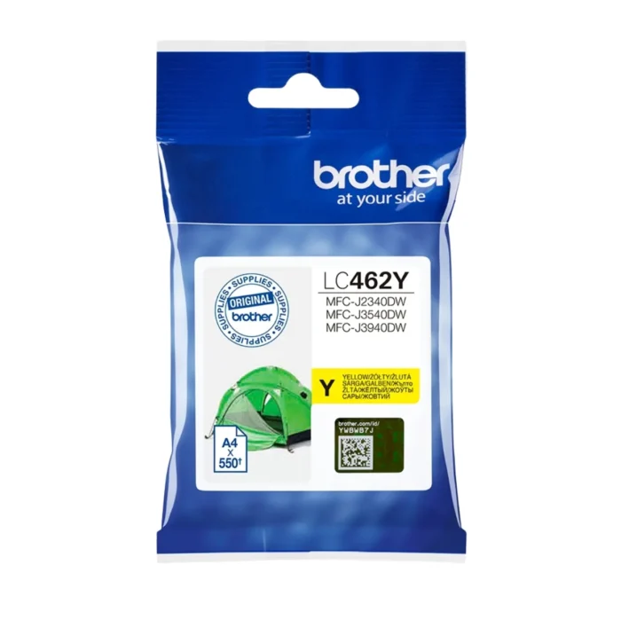 BROTHER Ink หมึกพิมพ์สีเหลือง LC-462Y (ฺYellow)