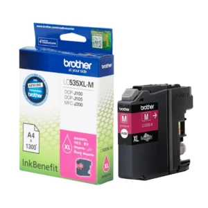BROTHER Ink หมึกพิมพ์สีชมพู LC-535XLM (ฺMagenta)