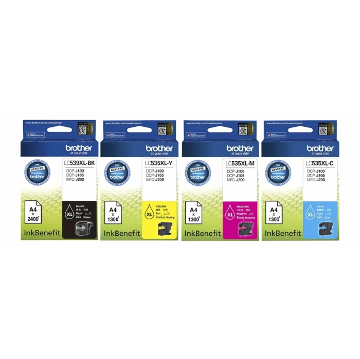 BROTHER Ink หมึกพิมพ์สีฟ้า LC-535XLC (ฺBlue)