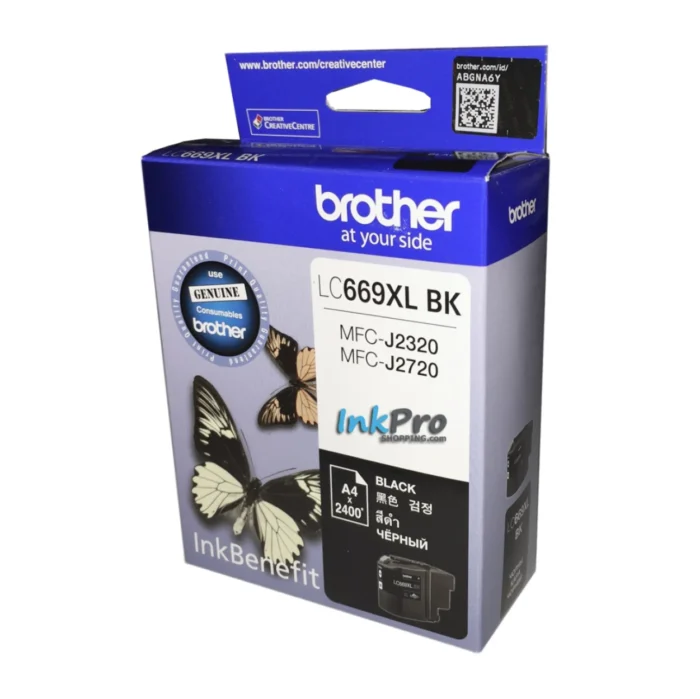 BROTHER Ink หมึกพิมพ์สีดำ LC-669XLBK (ฺBlack)