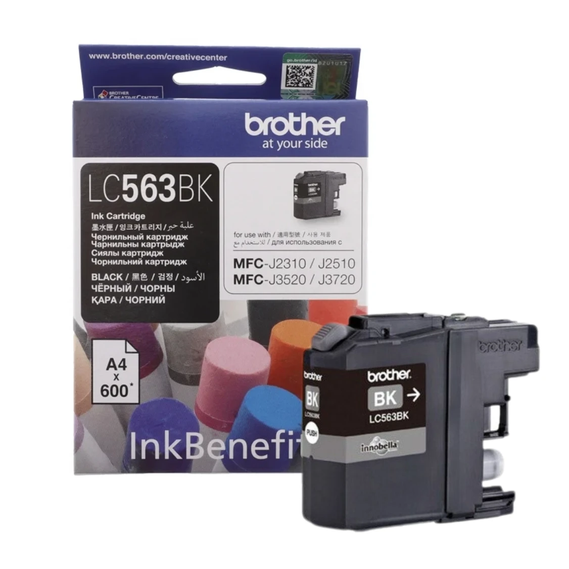 BROTHER Ink หมึกพิมพ์สีดำ LC-563BK (ฺBlack)