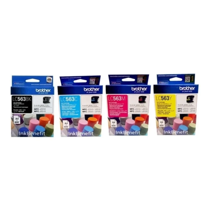 Brother- LC-563BK 04 BROTHER Ink หมึกพิมพ์สีดำ LC-563BK (ฺBlack)