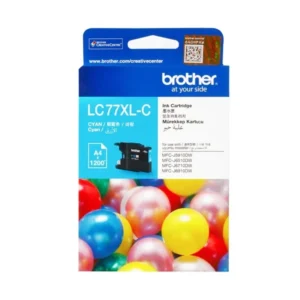 BROTHER Ink หมึกพิมพ์สีฟ้า LC-77XLC (ฺCyan)