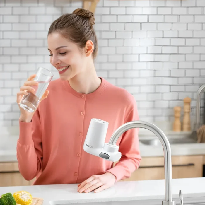Philips AWP3703 On Tap Water Purifier 04 Philips On Tap Water Purifier AWP3703 หัวก๊อกกรองน้ำระบบการกรอง X-Guard 3 ขั้นตอน
