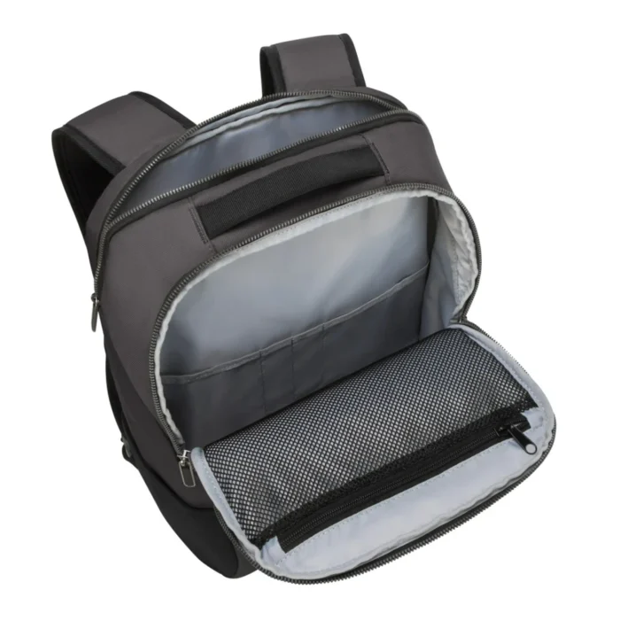 Targus 15.6 inch Urban Essential Backpack Gray 02 Targus Urban Essential™ Backpack 15.6 นิ้ว Grey กระเป๋าเป้สำหรับโน๊ตบุ๊ก สีเทา