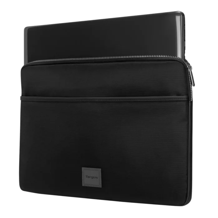 Targus Urban Sleeve Black 02 Targus Urban Sleeve Black กระเป๋าแล็ปท็อป ดีไซน์เรียบหรู ขนาด 13-14 นิ้ว สีดำ