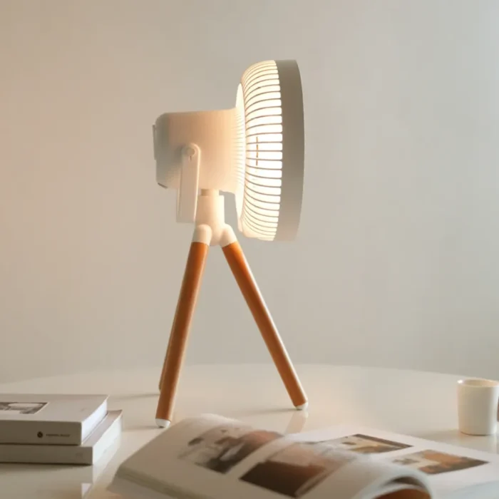 aisolove-f13-outdoor-fan-white-3 AISOLOVE F13 พัดลมกลางแจ้ง รุ่น Outdoor Fan สีขาว แบต 9000mAh ใช้เป็น Powerbank ได้
