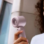 aisolove-f15-turbo-fan-purple-1 AISOLOVE F15 พัดลมมือถือเทอร์โบ รุ่น Turbo Fan สีม่วง ปรับลมได้ 100 ระดับ แบตอึด ลมแรง