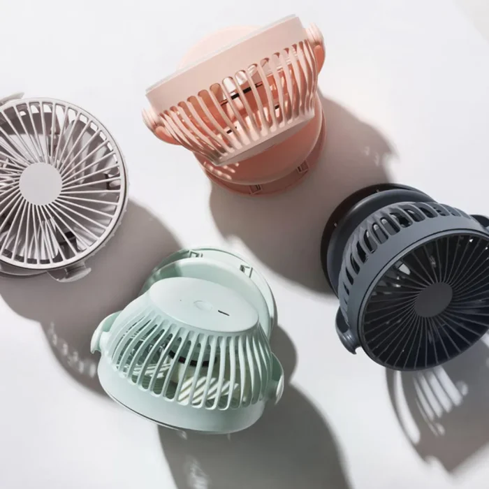 aisolove-f3-clip-fan-pink-2 AISOLOVE F3 พัดลมหนีบโต๊ะ รุ่น Clip Fan สีชมพู ปรับองศาได้ ถอดล้างง่าย