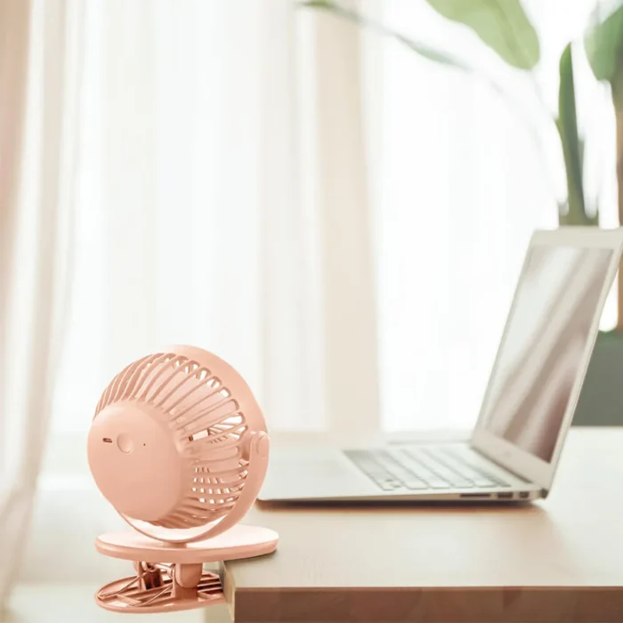 AISOLOVE F3 พัดลมหนีบโต๊ะ รุ่น Clip Fan สีขาว ปรับองศาได้ ถอดล้างง่าย