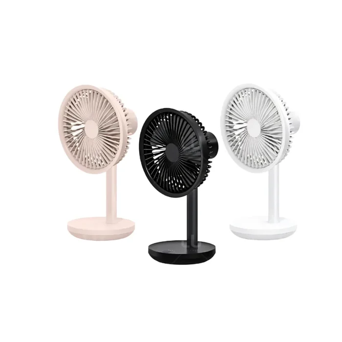 aisolove-f5-desktop-fan-pink-3 AISOLOVE F5 พัดลมตั้งโต๊ะ รุ่น Desktop Fan สีชมพู ลมแรง ปรับระดับได้