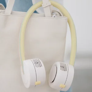 AISOLOVE F7 พัดลมคล้องคอ รุ่น Neck Fan สีรุ้ง เย็นสบาย พกพาง่าย