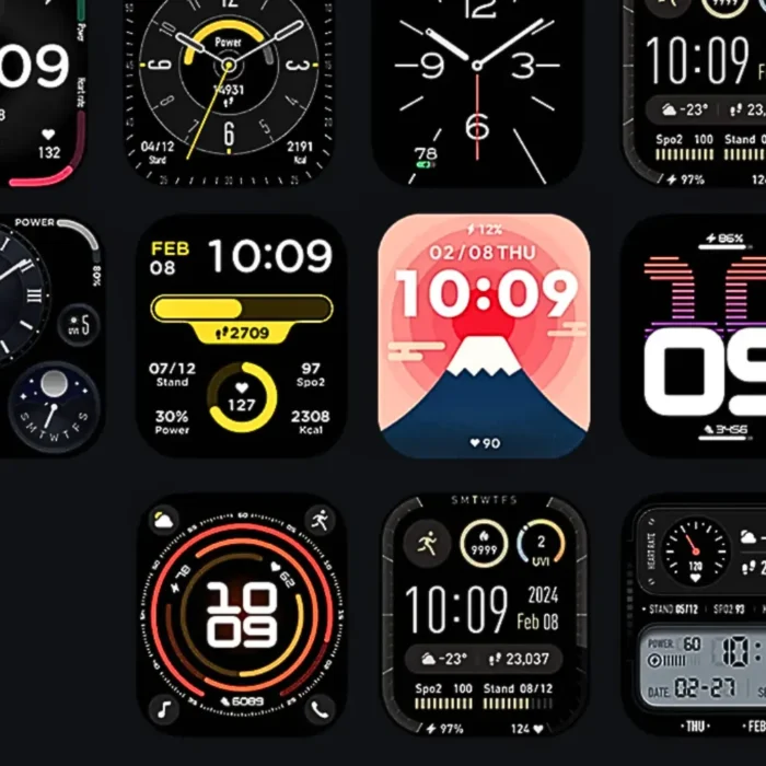 Amazfit Bip 6 สมาร์ทวอทช์ จอ AMOLED 1.97 นิ้ว GPS 5 ระบบ โทรผ่าน Bluetooth แบต 14 วัน สี Charcoal