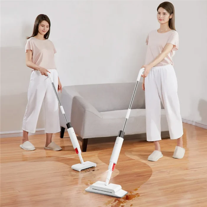 deerma-sweeping-mopping-tb900-2 Deerma Sweeping Mopping TB900 ไม้ถูพื้นแบบกวาดและถูในตัว