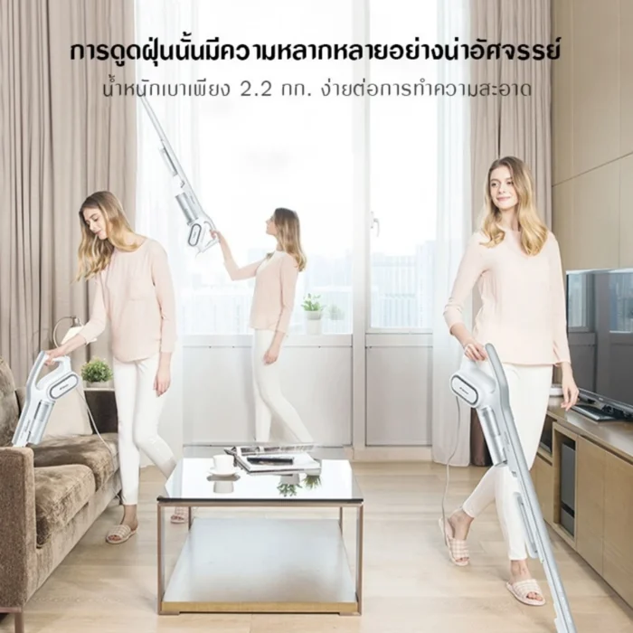 deerma-vacuum-cleaner-dx700-white 03 Deerma Vacuum Cleaner DX700 White เครื่องดูดฝุ่นแบบด้ามจับ