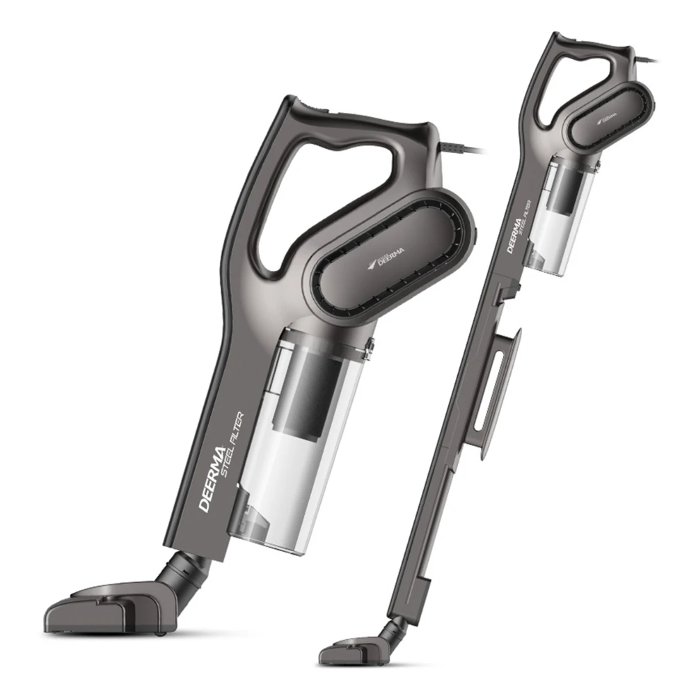 Deerma Vacuum Cleaner DX700S Black เครื่องดูดฝุ่นแบบด้ามจับ 2 - 1 รุ่นอัพเกรด สีดำ