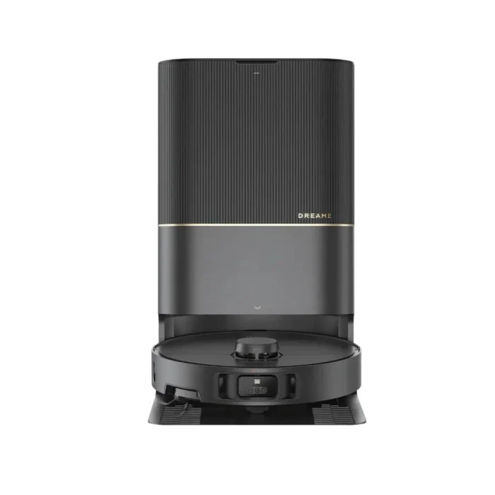 Dreamebot X40 Ultra หุ่นยนต์ดูดฝุ่นถูพื้นอัจฉริยะ แท่น All-in-One 12,000Pa แปรงข้างยืดได้ สีขาว