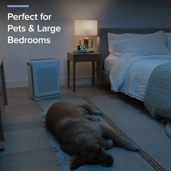 Levoit Core 200S Smart Air Purifier เครื่องฟอกอากาศอัจฉริยะ True HEPA H13 กรอง PM2.5 ขนาดห้อง 35 ตร.ม. สีขาว