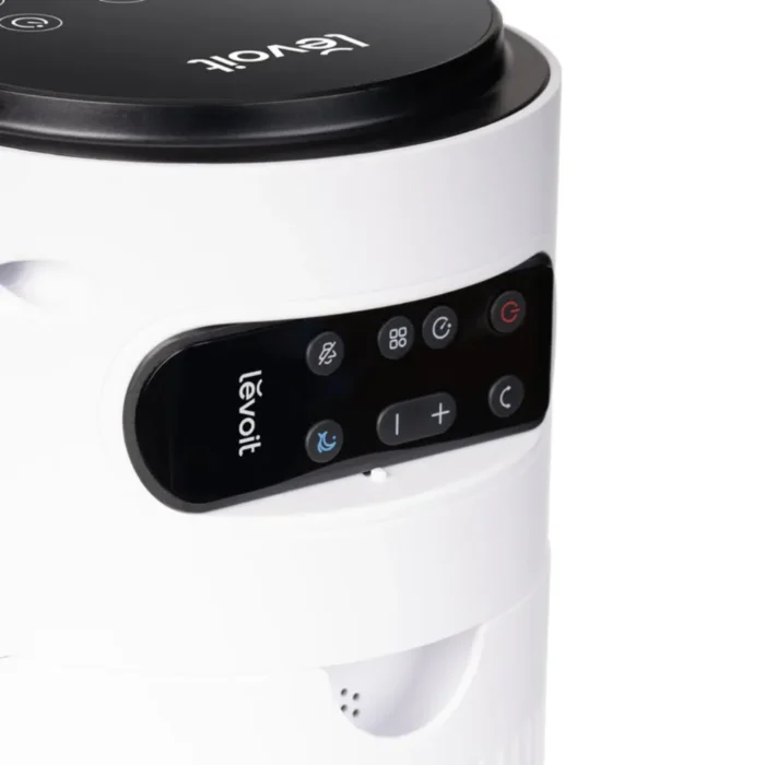 Levoit พัดลมทาวเวอร์อัจฉริยะ รุ่น LTF-F422S-KEU 42 นิ้ว ปรับแรงลม 12 ระดับ สั่งผ่านแอป VeSync เสียงเงียบ 25dB สีขาว