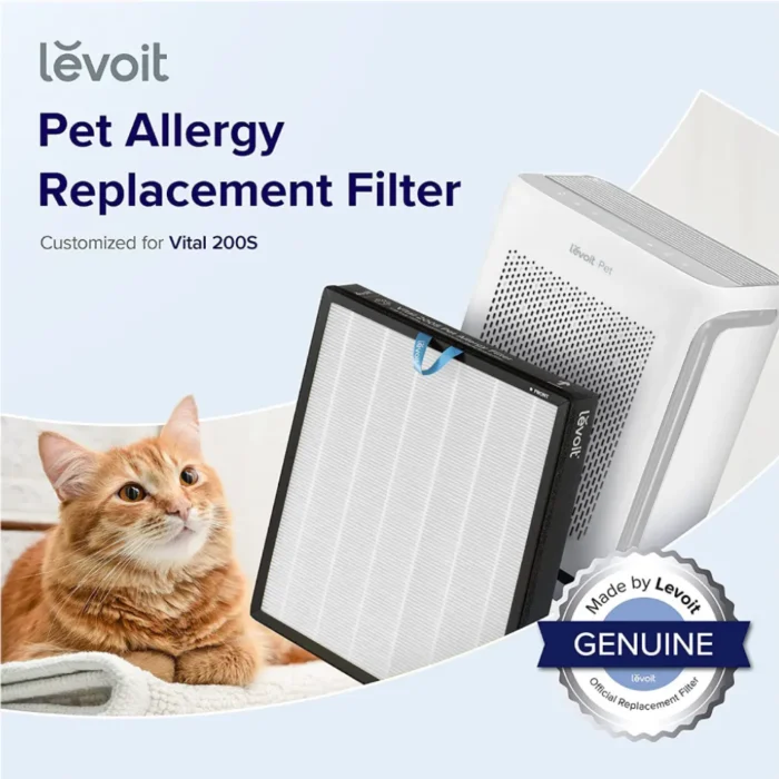 levoit-vital-200s-air-purifier-filter-2 Levoit ไส้กรองเครื่องฟอกอากาศ รุ่น Vital 200S (C202) True HEPA H13 กรอง PM2.5 ขนสัตว์ และกลิ่น