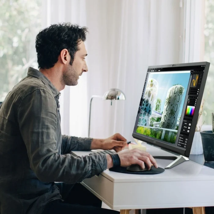 Acer Aspire C24-1300_T001 All-in-One PC 04 Acer Aspire C24-1300/T001 All-in-One PC AMD Ryzen 3-7320U คอมพิวเตอร์ออลอินวัน