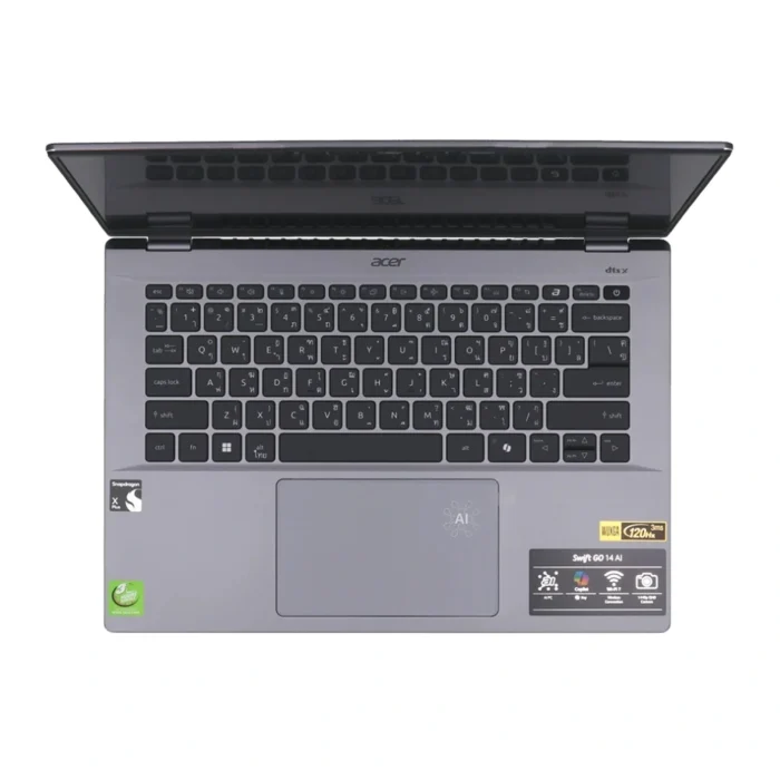Acer Swift Go 14 SFG14-01-X2XD 03 Acer Swift Go 14 SFG14-01-X2XD Qualcomm Snapdragon X Series โน๊ตบุ๊ค (AI)