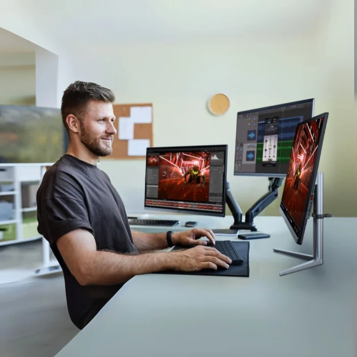 Acer Veriton M VM200 AMD Ryzen 7-5700G 04 Acer Veriton M VM200 AMD Ryzen 5-5600G คอมพิวเตอร์ตั้งโต๊ะ (Esell)