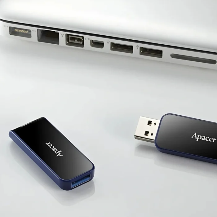 Apacer AH356B 64GB Black 04 Apacer AH356B 64GB Black แฟลชไดรฟ์สีดำ