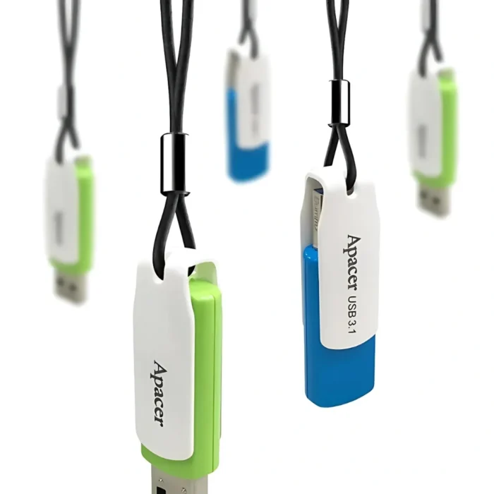 Apacer AH357U 64GB Blue 04 Apacer AH357U 64GB Blue แฟลชไดรฟ์สีน้ำเงิน