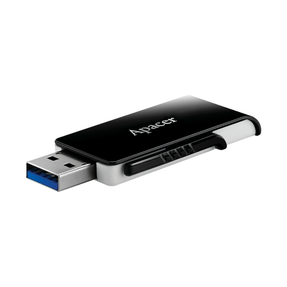 Apacer Handy AH350 32GB Black แฟลชไดรฟ์สีดำ