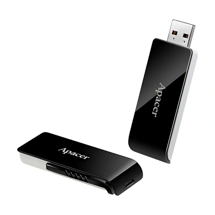 Apacer Handy AH350 32GB Black 04 Apacer Handy AH350 32GB Black แฟลชไดรฟ์สีดำ