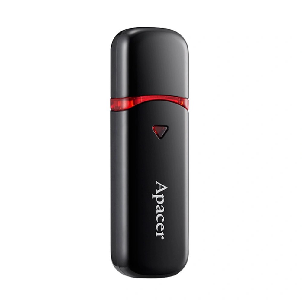 Apacer Handy Steno AH333 64GB Black แฟลชไดรฟ์สีดำ