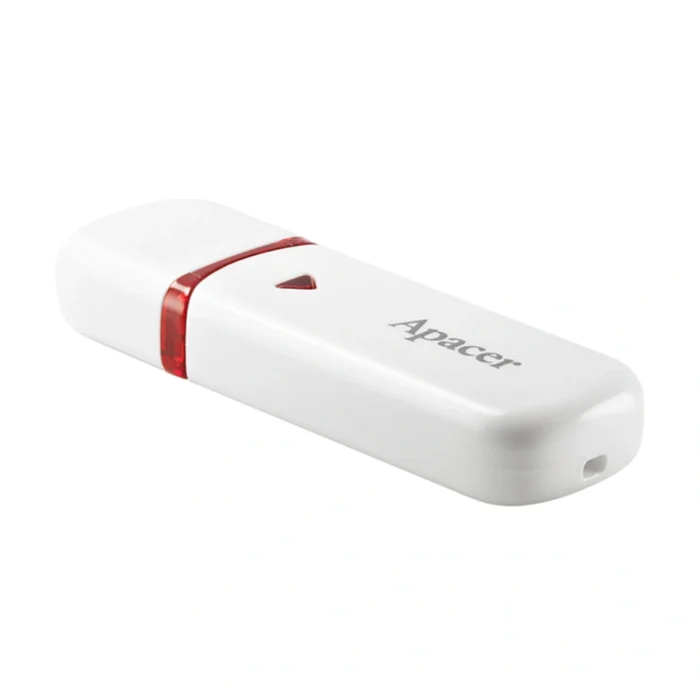 Apacer Handy Steno AH333 64GB White 03 Apacer Handy Steno AH333 64GB White แฟลชไดรฟ์สีขาว