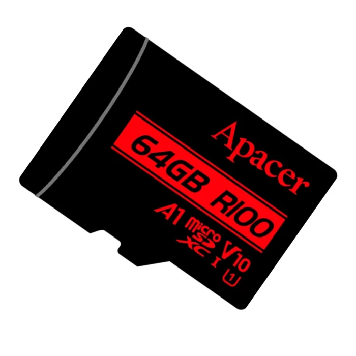 Apacer Micro SD U1 C10 64GB R100 V10 03 Apacer Micro SD U1 C10 64GB R100 V10 เมมโมรี่การ์ด