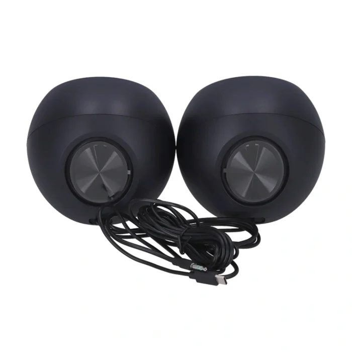 Creative Pebble V2 WW-RN BLACK 04 Creative Pebble V2 (WW-RN BLACK) ลำโพงคอมพิวเตอร์สีดำ
