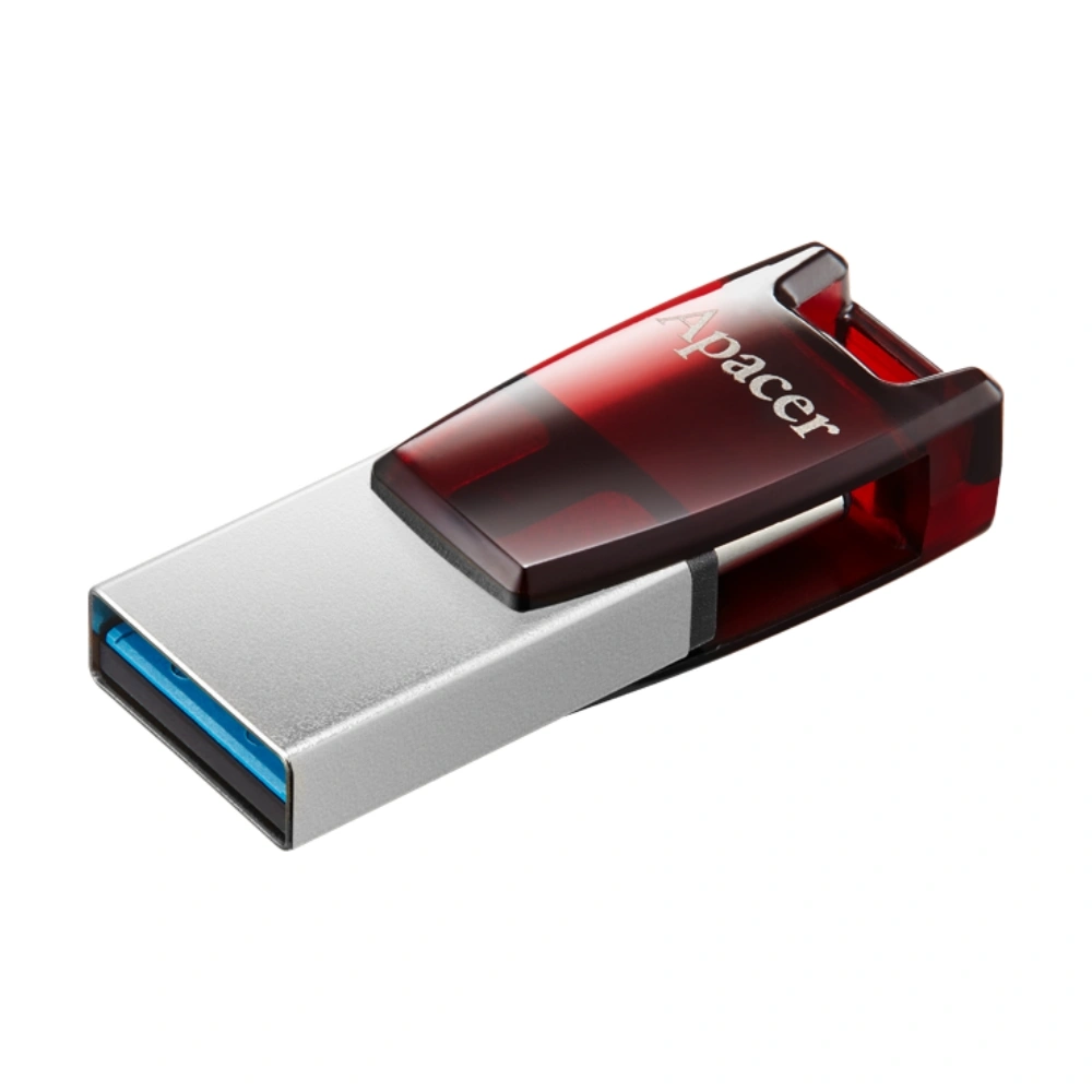 MobileFlash 64GB USB 3.1 Type-C แฟลชไดรฟ์สีเงิน