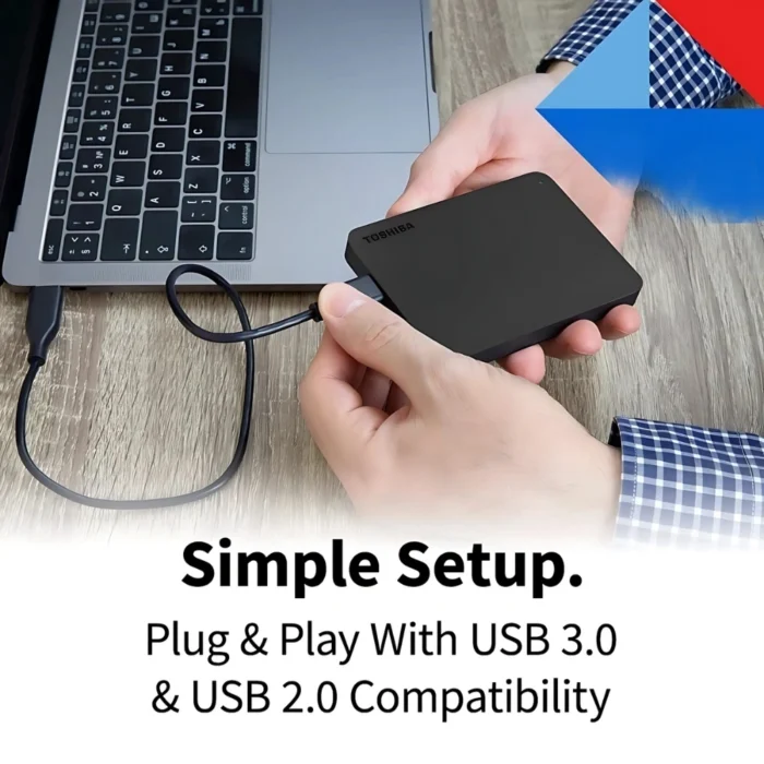Toshiba Canvio Basics A3 1TB External HDD 04 Toshiba Canvio Basics A3 1TB External HDD ฮาร์ดดิสก์ภายนอก