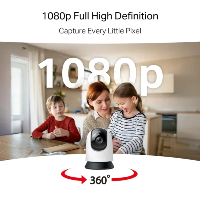 MC200 MERCUSYS 04 กล้องวงจรปิดหมุนได้ Mercusys MC200 ภาพชัด 1080p