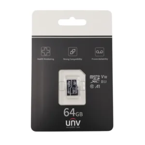 เมมโมรี่การ์ด UNV 64GB TF-64G-T-C Class 10 สำหรับกล้องวงจรปิด