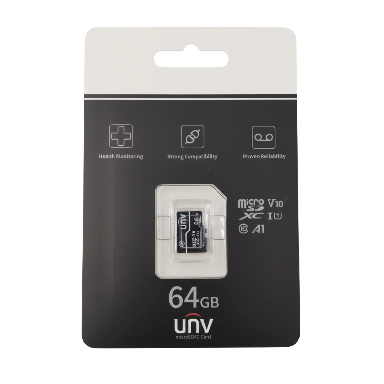 เมมโมรี่การ์ด UNV 64GB TF-64G-T-C Class 10 สำหรับกล้องวงจรปิด