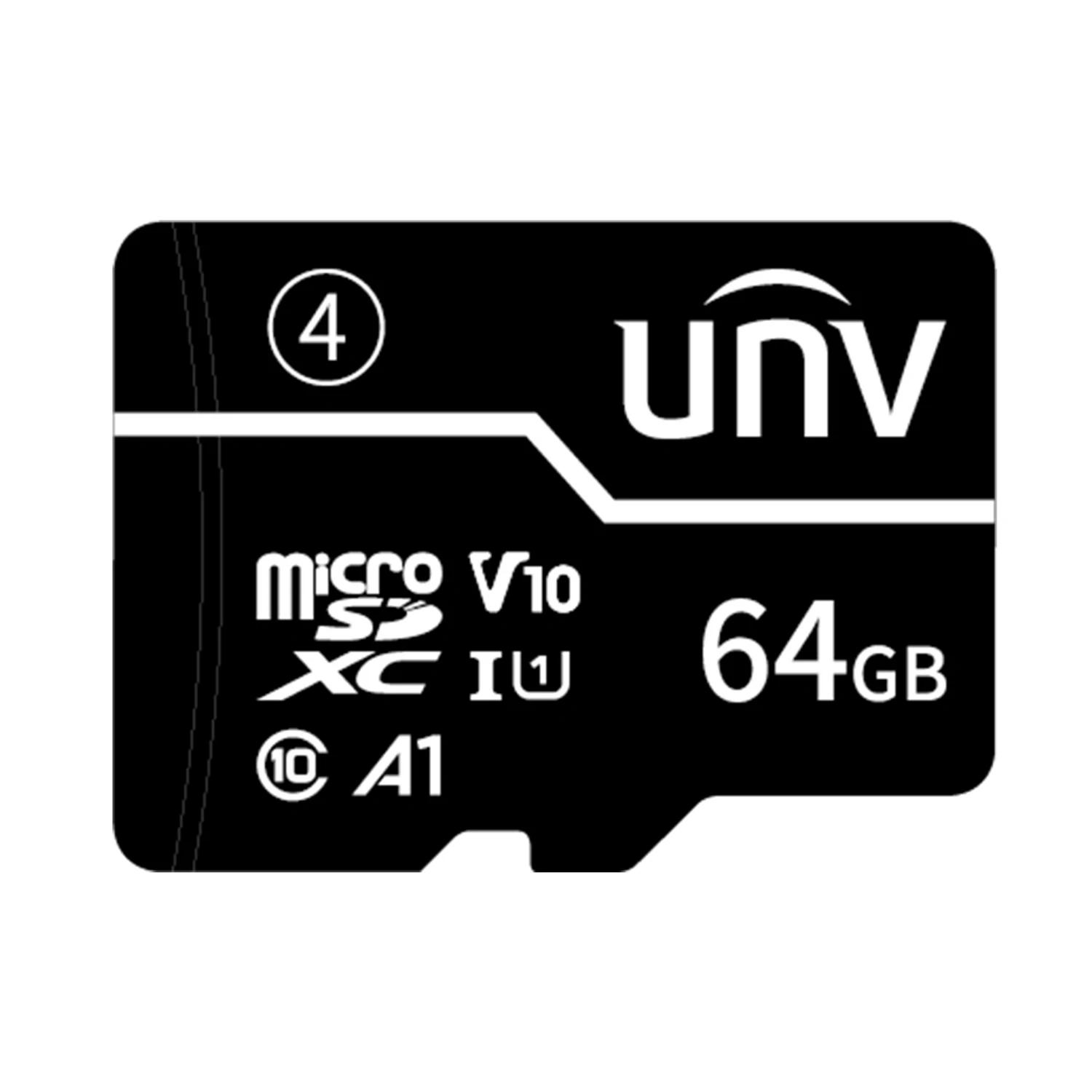 Micro SD Card 64GB UNV XC I U1 V10 A1