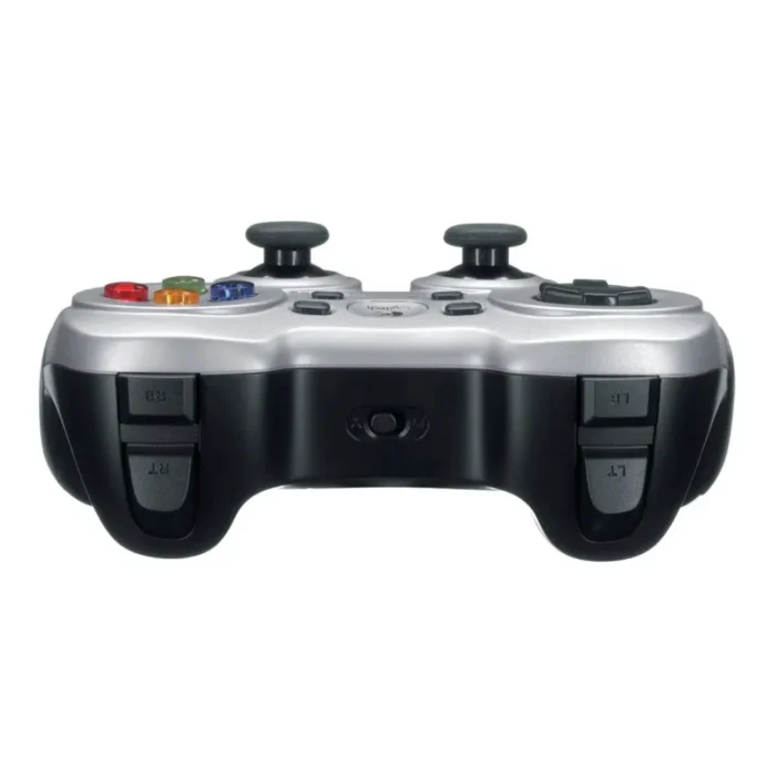 Logitech Gamepad F710 จอยเกมมิ่งไร้สาย 2.4 GHz PC เค้าโครงคอนโซล ระบบสั่นคู่ สีเงิน/ดำ