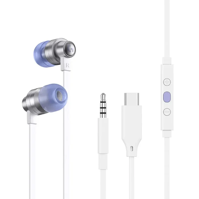 g333-buffy-gaming-earphones-white-1 Logitech G333 Buffy Gaming Earphones สีขาว – หูฟังอินเอียร์สำหรับเกมมิ่ง