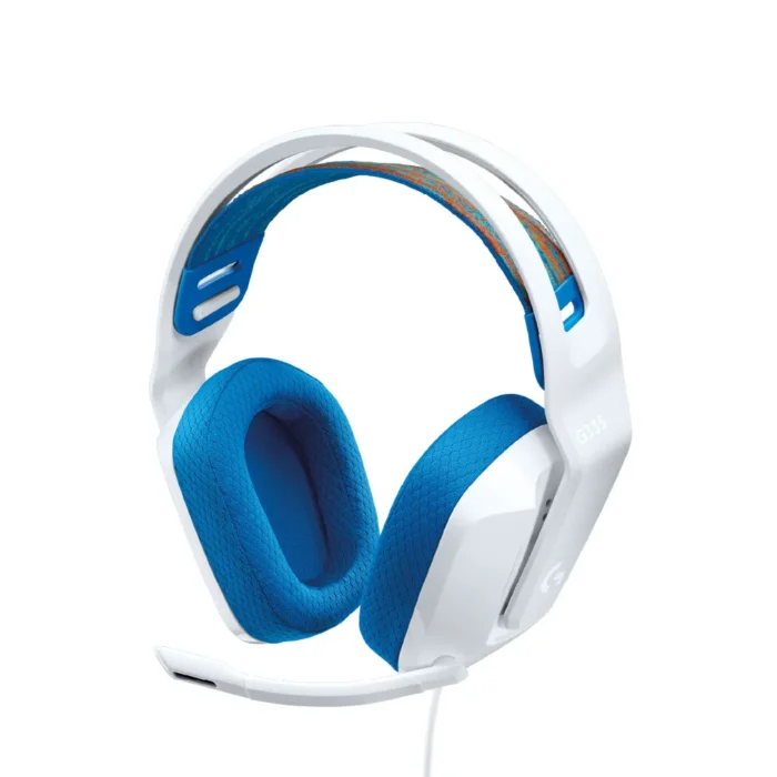 Logitech G335 Wired Gaming Headset สีขาว – หูฟังเกมมิ่งแบบมีสาย