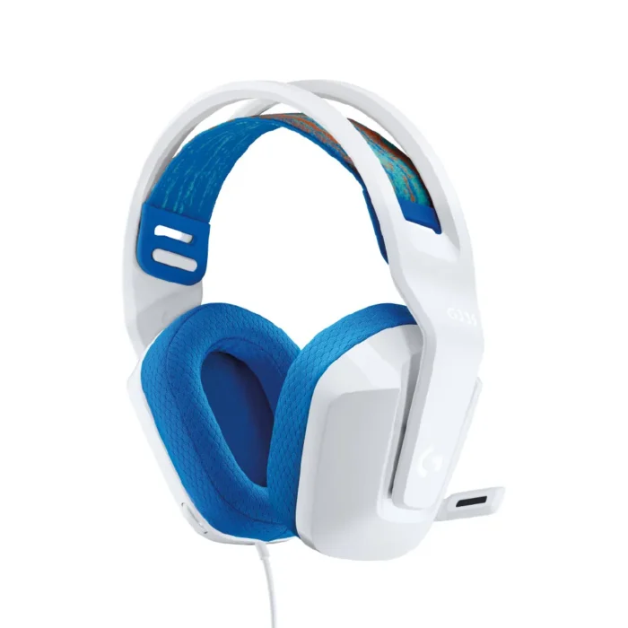 Logitech G335 Wired Gaming Headset สีขาว – หูฟังเกมมิ่งแบบมีสาย